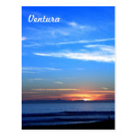 Sunset Over Santa Cruz Island Postcard