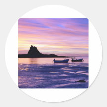 Sunset over sea stickers