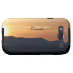 Sunset Over Snowy Mountains; Yukon Souvenir Samsung Galaxy SIII Case