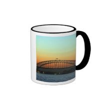Sunset over Sydney Harbour Bridge, Australia Coffee Mug