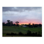 Sunset Over the Country Postcards