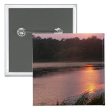 Sunset Over the Marsh Pin