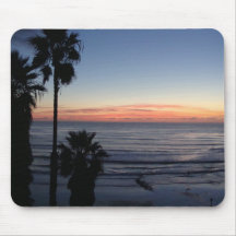 Sunset over the Pacific Mouse Pads