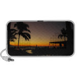 Sunset Over the Resort Portable Speaker