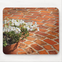 Sunset Petunias Mouse Mat