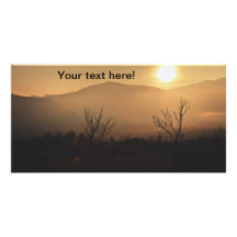 Sunset Photo Card