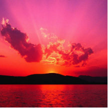 Sunset Photo Sculpture