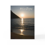 Sunset Photo  We've Eloped Announcement Card