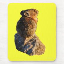Sunset Pika Mousepads