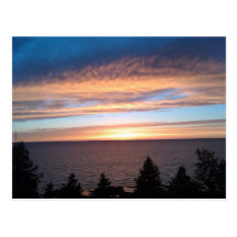 Sunset post card