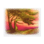 Sunset postcard