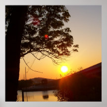 sunset print