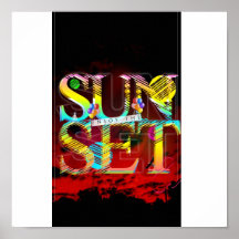 Sunset Print