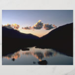 Sunset reflected in Himalayan pond Full Color Flyer