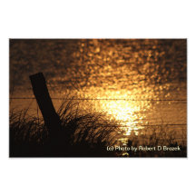 Sunset Reflection Photo Enlargement