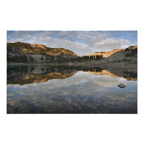 Sunset reflections on Lake Helen, Lassen