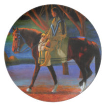 Sunset Ride Collector Plate