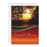 Sunset Romance Engagement / Wedding Invitation