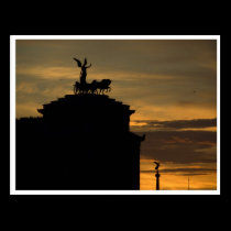 Sunset Rome postcards