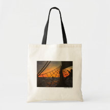 Sunset Sail Canvas Bags
