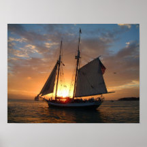 Sunset Sail Posters
