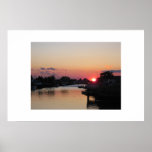sunset shadows poster