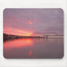 Sunset South Queensferry Mouse Mat