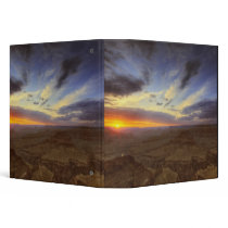 Sunset, south rim of the Grand Canyon, Grand Vinyl Binders