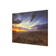 Sunset, south rim of the Grand Canyon, Grand Gallery Wrapped Canvas