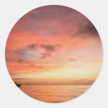 sunset stickers