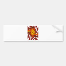 Sunset Style Bumper Stickers