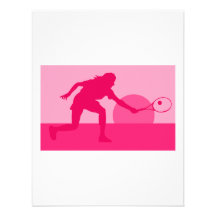 Sunset Tennis Invitations
