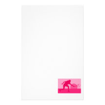 Sunset Tennis Stationery Design