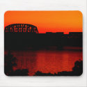 Sunset Train Ride Mousepad