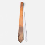 Sunset with Bare Trees Neckwear