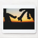 Sunset with Cactus mousepads