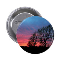 Sunset with red sky pins