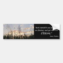 Sunsets and Serenity Bumper Sticker