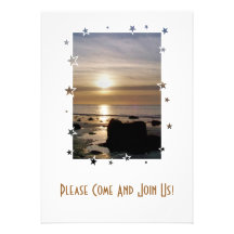 SUNSETS CUSTOM INVITES