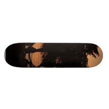 Sunsets La Jolla Custom Skateboard