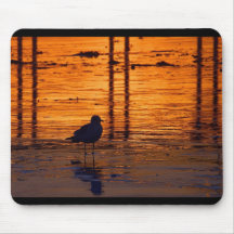 Sunsets Seagulls Mouse Mats