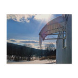 SUNSHINE AND ICE postcard