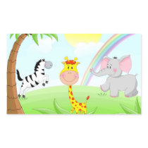 Sunshine from Africa Rectangular Sticker