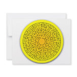 Sunshine Maze Custom Invitation