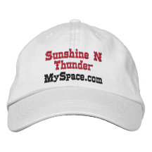 Sunshine N Thunder , MySpace.com Baseball Cap
