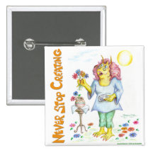 SUNSHINE, Never Stop Creating Pin