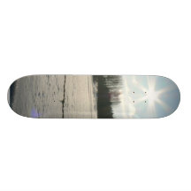 Sunshine On Cattle Field Custom Skateboard