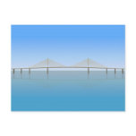 Sunshine Skyway Bridge: Tampa Bay: Postcard