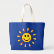 Sunshine Smiley Face Bags