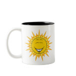 Sunshine Smiley Face Coffee Mugs